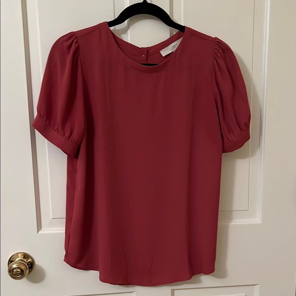 Loft Women's pink top SP